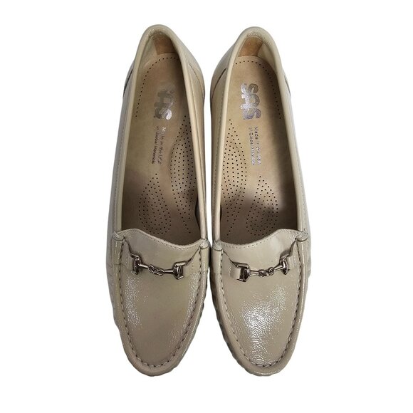 SAS Metro-P Bone Leather Loafers For Women Size 8.5M - Picture 1 of 7